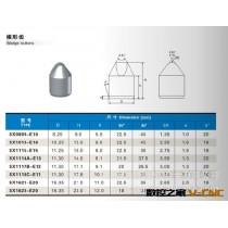 专业定制 非标异型硬质合金 矿用球齿截煤齿