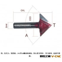 电脑雕刻刀具/倒边刀/木工雕刻刀/3D刀V型刀/三维刀/倒角刀