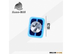 台湾Nano合金立铣刀 CNC数控钨钢锣刀 55度涂层铣刀 4刃平底铣刀图2