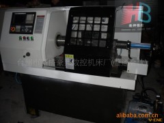 豪邦轮廓控制数控车床 小型数控卧式车床 小型全自动数控车床图2