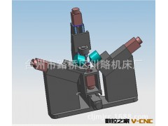 供应自动化多孔钻，喷枪头钻孔专机，数控钻床概念设备三维图设计图2