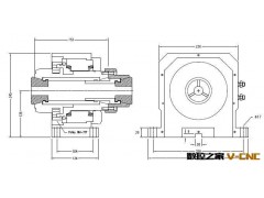 双主轴数控车床  线轨数控车床图2