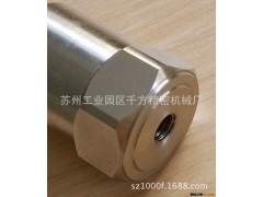 苏州千方 不锈钢  六角接头 传感器 铣六方 来料加工 精度高图2