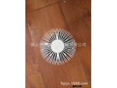 厂家大功率外径140实心太阳花led球泡灯散热器图2