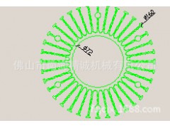 售直径160内孔72大功率LED279工矿灯实心太阳花工业铝型材散热器图2