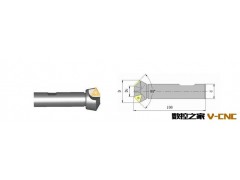 大连哈量总代理   批发哈量90&deg;可转位倒角铣刀图3