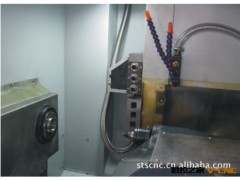 供应圣特斯四轴联动车铣复合中心数控车床（带Y轴）图2