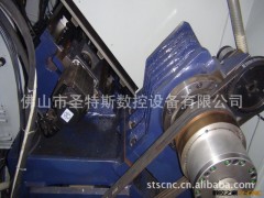 供应C45一体铸件斜床身排刀数控车床  台湾六鑫液压刀塔数控车床图3