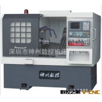 斜床身数控车床，精密一体铸造数控车床高光可达镜面效果
