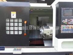 供应经济型斜床cnc数控车床 带液压刀塔数控机床图3