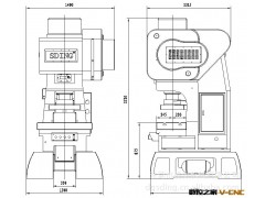 【厂家直销】东莞盛鼎高速冲床(SDING) SDC-50T高速冲床 冲床图2