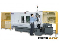 两端同时加工数控车床图2