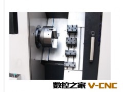 CNC2525 轴承套圈、盘类、短轴等高度重切削数控车床图2