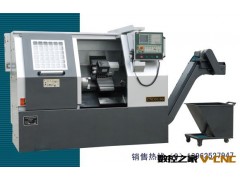 CNC6136 40&deg;线轨斜床身数控车床 震环数控机床图2