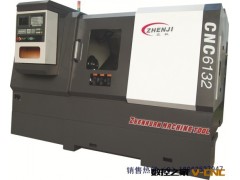 CNC6132 35&deg;线轨斜床身数控车床 震环数控机床厂家直销图2