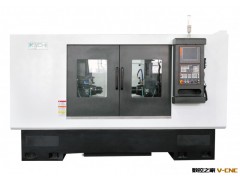 玉环县坎门机床厂供应KJ016双轴双库卧式加工中心卧加机床图2