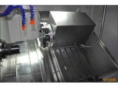 车铣复合型刀塔数控车床CK46XD 刀塔车床 后置刀塔车床 厂价图2