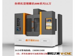 深圳鑫宇数控600精雕机，铁铝铜钢重切削。雕铣机雕刻机图3