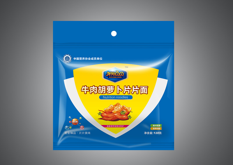 要买的牛肉胡萝卜片片面，合正食品公司是您上好的选择：山东核桃片片面