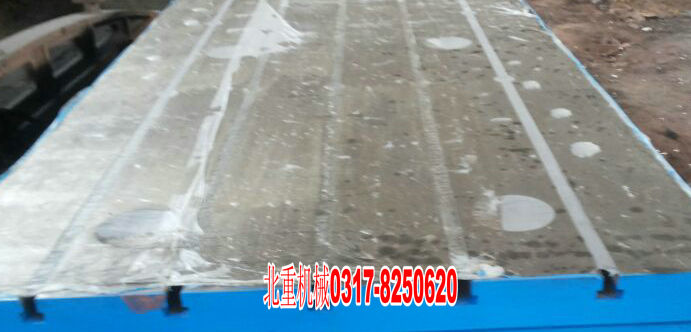 落地镗床工作台高强度铸铁HT200-300按图纸定做北重机械
