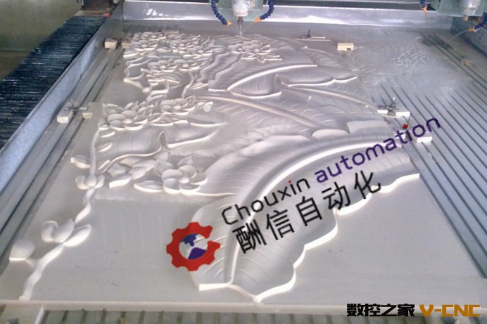 石材雕刻机样品