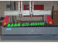 棺材板雕刻机，双头木工专用图2