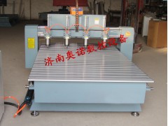 雕刻机四头  屏风大批量生产图2