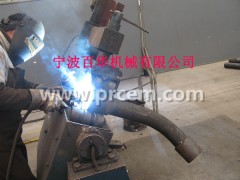 压辊式管法兰焊接变位机图2