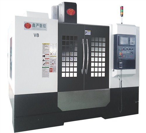 V8加工中心_三轴线规850加工中心_三轴线规加工中心报价_上海鑫严数控