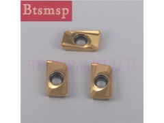 模具铣刀片 合金涂层金色 APMT1604PDER-H2图3