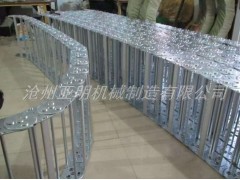 厂家直销优质钢铝型拖链油管电缆保护链 钢制拖链图3