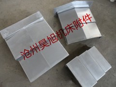 钢板、不锈钢板防护罩  机床导轨防护罩  伸缩式防尘罩图2