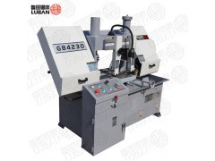 GB4230液压双柱带锯床 卧式半自动圆钢锯切 支持定制图2