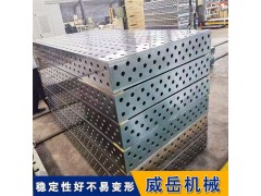 江苏镗床工作台用料足 T型槽平台正常全国发货图3