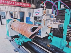 数控等离子相贯线切割机圆管坡口下料设备钢结构管桁架加工图2