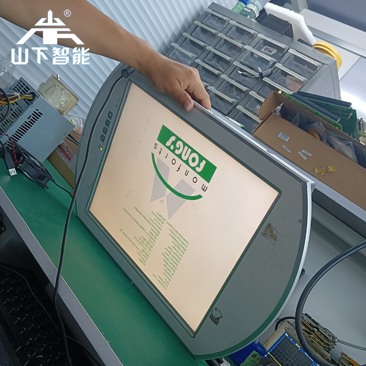 德国伦茨电脑机EL9800系列触摸屏闪屏跳屏黑屏维修