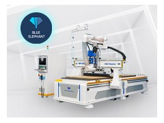 蓝象数控全屋家具定制设备 全自动板式家具开料机图2