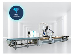 蓝象数控全屋家具定制设备 全自动板式家具开料机图3