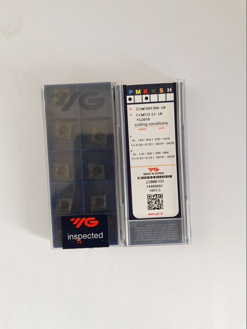 供应韩国YG数控刀片CCMT09T304-UF YG3010