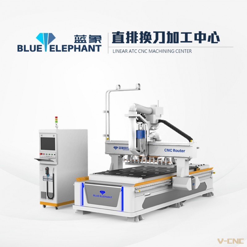 直排式自动换刀开料机 (1)