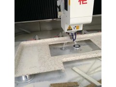 石英石台面加工挖槽挖孔大理石加工雕刻机图3