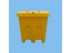 商用垃圾桶 庭院垃圾桶 滚塑无毒垃圾桶 上盖有轮 优格定制图3